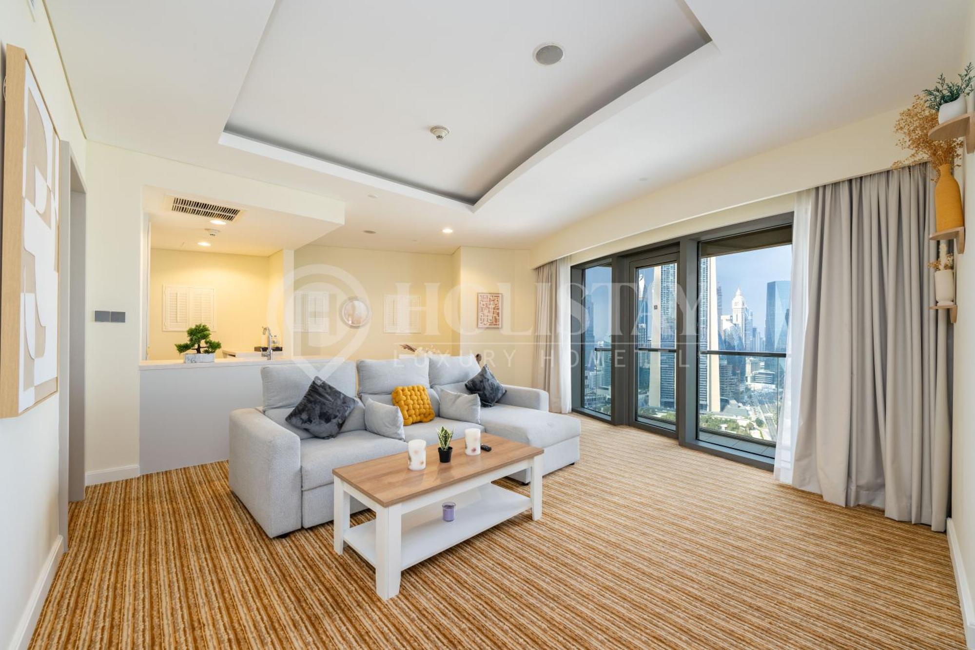 Holistay Luxury Homes - Burj Khalifa View - Direct Access Dubai Mall Exterior foto